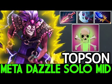 TOPSON [Dazzle] Imba Meta Dazzle Solo Mid Cancer Gameplay Dota 2