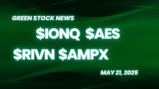 IonQ ($IONQ) | AES ($AES)| Rivian Automotive ($RIVN) | Amprius Technologies ($AMPX)