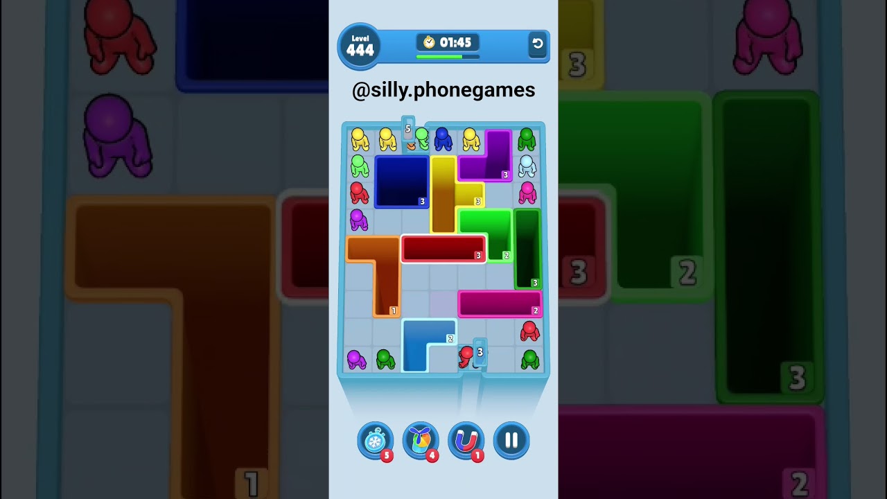 Drop Away Level 444 Walkthrough Solution