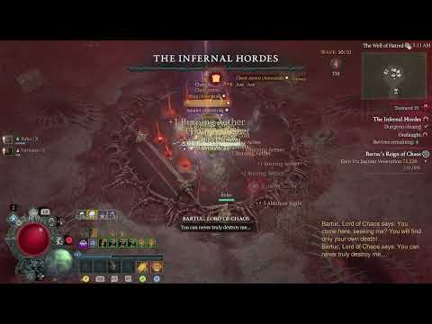 Tyrael's Might infernal hordes season 10  #diablo4 @Diablo 