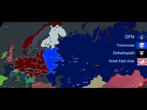 Modern TNO mapping | Alternate History of Eurasia 1945 - 1976