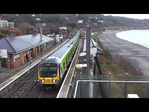 IE 29000 Class DMU Train number 29114 - Killiney Station, Dublin