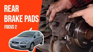 Youtube thumbnail of video "How to replace the rear brake pads FOCUS 2 🚗"