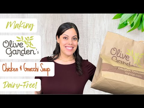 Olive Garden Chicken Gnocchi Soup, but make it Dairy-Free! (How does it compare to the real thing??)