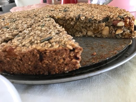 Banana Oatmeal Cake - Episode 339 - Bakin with Eda