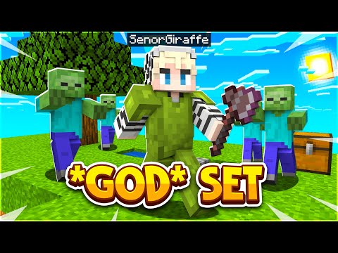 Unstoppable God Set Creation in OPLegends | Minecraft Skyblock