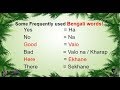 Learn Some Frequently Used Bengali Words in English Part -1