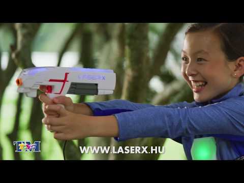 LASER X FUSION - ELKÉPESZTŐ HIGH-TECH JÁTÉKFEGYVER!
