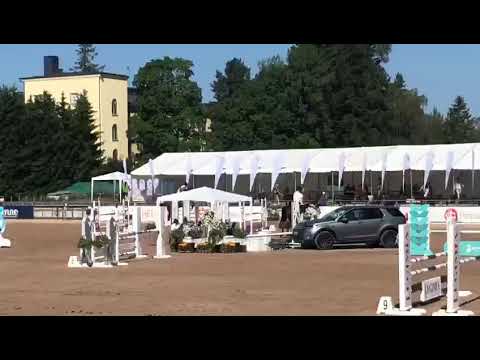 Show Jumping Competition with 5 yo stallion Brantz Diamant LK ( Brantzau x Diamant De Semilly)