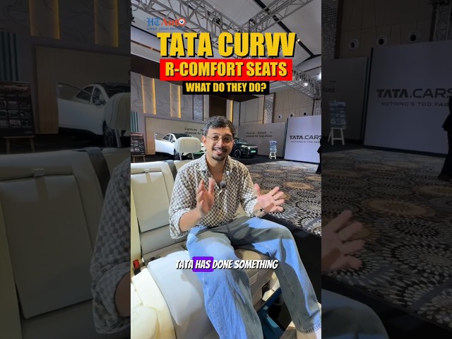 Tata Curvv R-Comfort Seats: What do they do?
