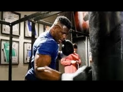FRANCIS ' THE PREDATOR ' NGANNOU PURE POWER BEAST MODE TRAINING HIGHLIGHTS UFC MMA