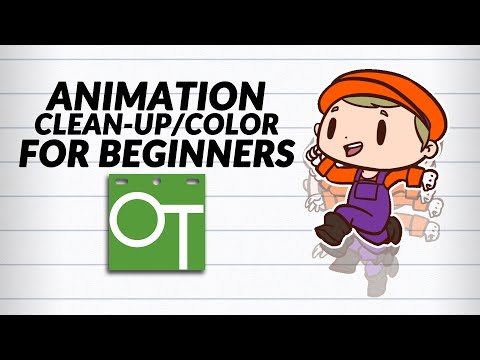 OpenToonz Animation Clean-Up & Color for Beginners