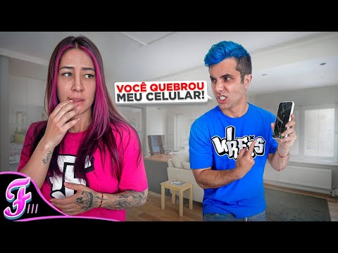 I BROKE HIS CELL PHONE AND... HE LOST HIS MIND - Fran Japa