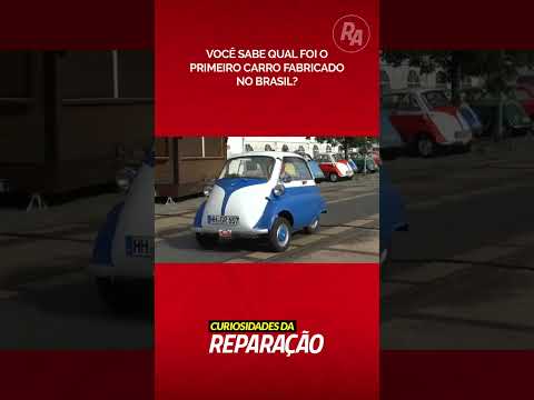 🚗💡 Você sabia? O primeiro carro fabricado no Brasil é italiano!