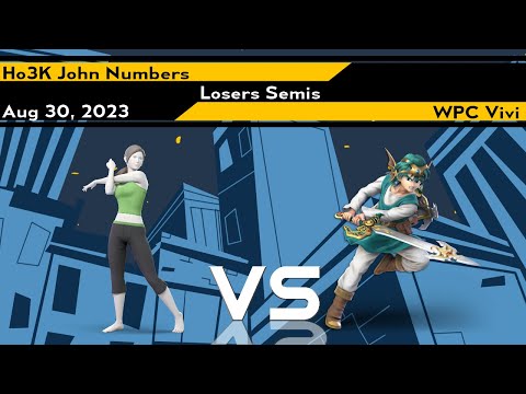 Xeno307 Losers Semis - John Numbers (Wii Fit Trainer) vs Vivi (Hero) - Smash Ultimate
