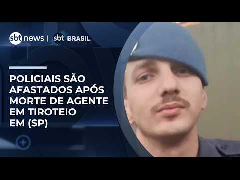PMs são afastados após morte de agente durante tiroteio em Sorocaba (SP) | #SBTBrasil