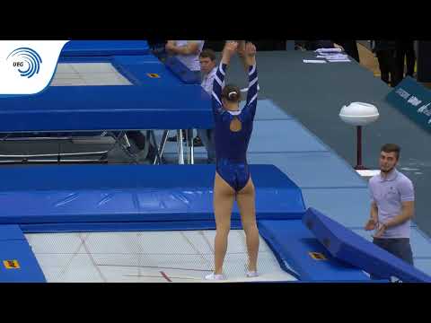 Ukraine - 2018 Trampoline Europeans, women's team final