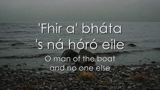 Fear a&#39; Bháta - LYRICS + Translation