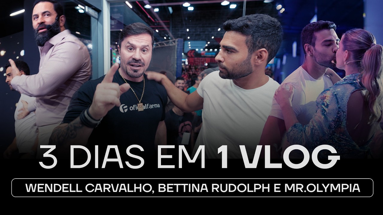 2 PALESTRAS, MR.OLYMPIA E QUASE MIL MULHERES CHORANDO! 😱