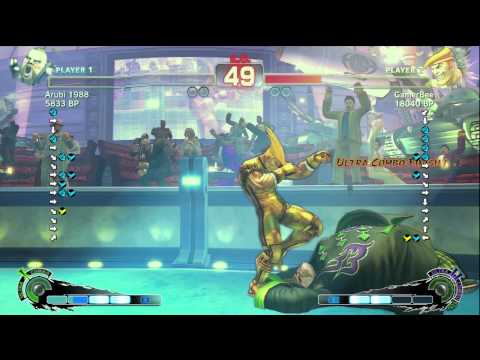 GamerBee [Adon] vs Arubi 1988 [Rufus] SSF4 Japanese Online Ranked Matches - TRUE HIGH-DEF