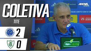 COLETIVA TITE | AO VIVO | Cruzeiro x América-MG - Mineiro 2026