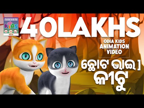 Little Brother Keethu | Kathu | Odia Kids Animation Video | Children Video | Animation Song for Kids