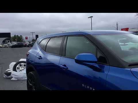 2019 Chevrolet Blazer AWD 4dr 3.6L in Blue for sale at Seaway Chevrolet Buick GMC Ltd in Cornwall, ON