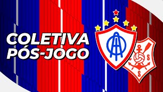 COLETIVA PÓS-JOGO | ITABAIANA X SERGIPE | 3ª RODADA DO CAMPEONATO SERGIPANO