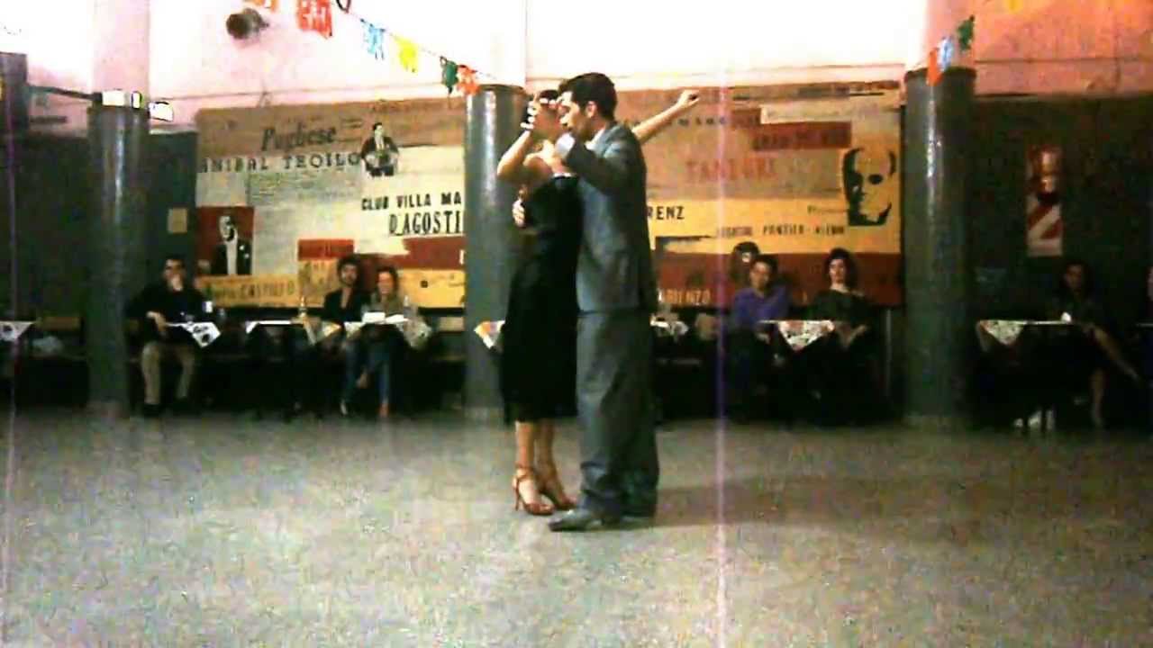 Lucila Segura y Lautaro Cancela en El motivo, 16/9/2013