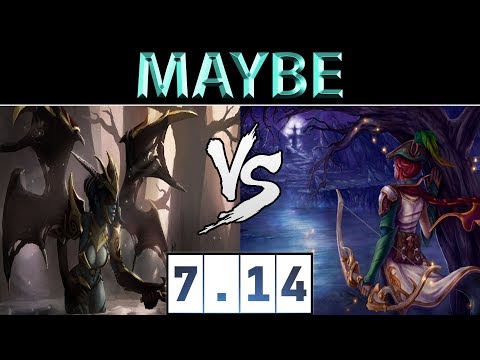 路垚 Maybe [QoP] vs [Windranger] ► EU Ranked ► Dota 2 7.14