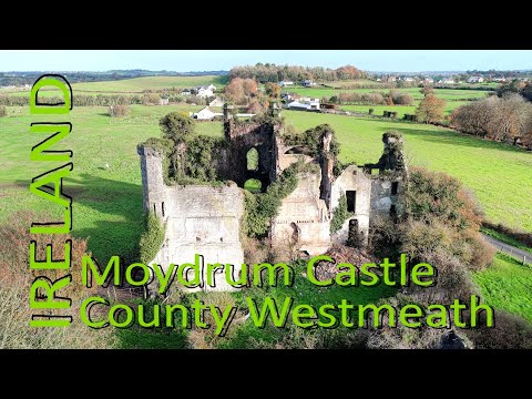 Ireland's Hidden Castles ☘️ Moydrum Castle | burnt by the IRA and featured on U2 album cover