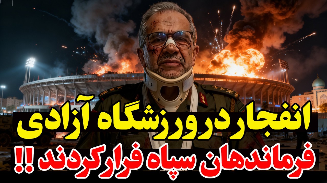 فوری - حمله به ورزشگاه آزادی و پایگاه‌های سپاه – تهران در آشفتگی کامل