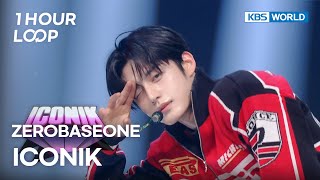 [1HR LOOP🔥] ZEROBASEONE - ICONIK [Music Bank] | KBS WORLD TV 250912