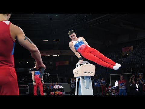 Nikita Nagornyy (RUS) PH - 2019 Worlds Stuttgart - Podium Training