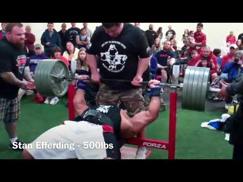 Best 500lbs Bench Presses for Reps