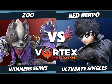 Vortex Legends 7 Winners Semis - Zoo (Wolf) Vs. red berpo (Joker) SSBU Ultimate Tournament