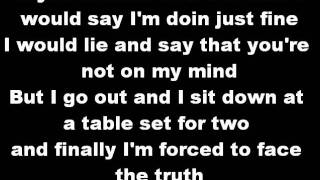 Gavin DeGraw- Not Over You lyrics