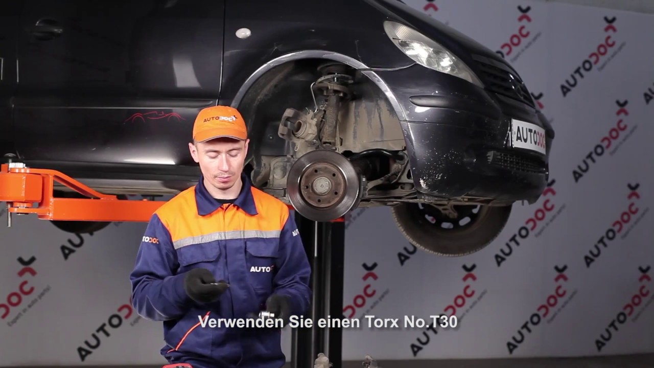 Anleitung Mercedes W168 Benzin Bremsscheiben Vorne Wechseln Anleitung Und Video Tutorial