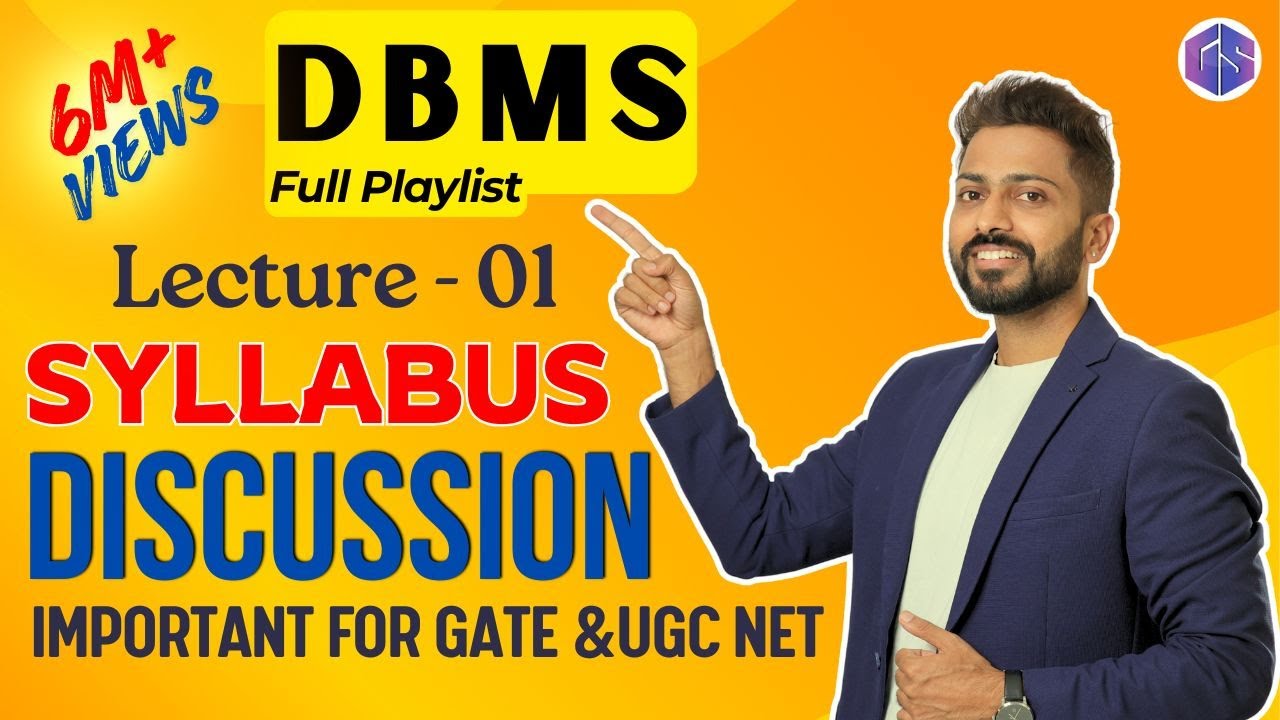 Database Management System by Gate Smashers