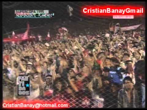 Independiente 2 Flamengo 0 Supercopa 1995 Final Ida