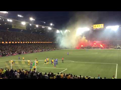 YB 2 - 1 Luzern 28.04.2018 Die letzten minuten vor dem abpfiff YB ist Schweizer Meister 2018 💛🖤