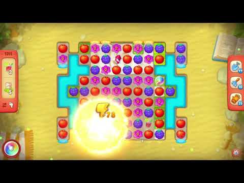 Gardenscapes 1311 Hard Level - 14 moves - NO BooSTERS