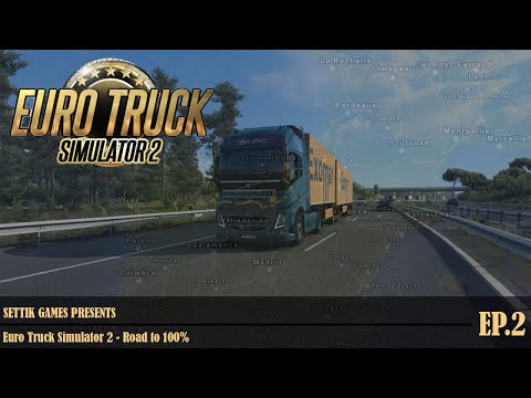 Euro Truck Simulator 2 - Road to 100% (Ep.2) | TANDEM TRAILERS?!