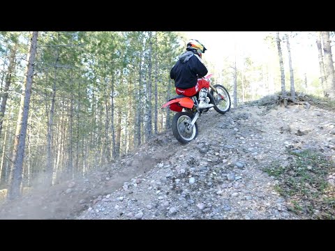 Bros Honda CR85 Big Wheel - Incredible 2-Stroke Sounds (Raw)