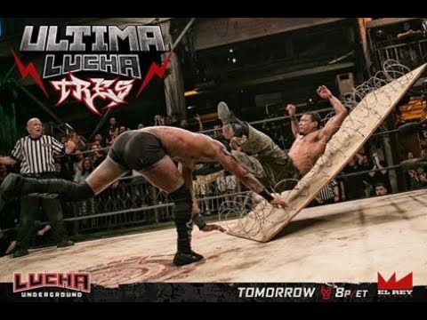 "M2H" Lucha Underground Ultima Lucha Tres 2017 part 1 Highlights