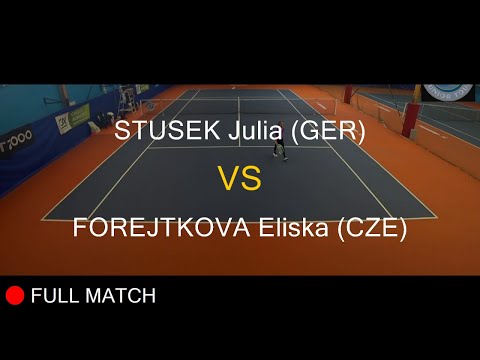 STUSEK Julia (GER) VS FOREJTKOVA Eliska (CZE) - Open Super 12 Auray 2020