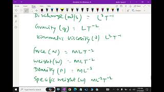 Fluid Mechanics : - ( Dimensional Analysis; Introduction ) -186 #dimensionalanalysis