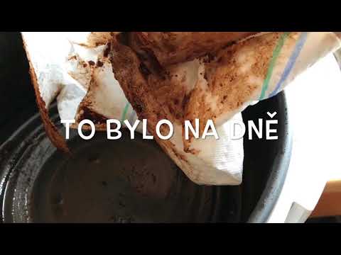 Čistíme fritovací olej