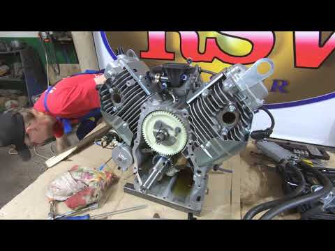 Двигатель ' Lifan-2V78F-2 ' Обзор,полная разборка. Модернизация. Часть 1.