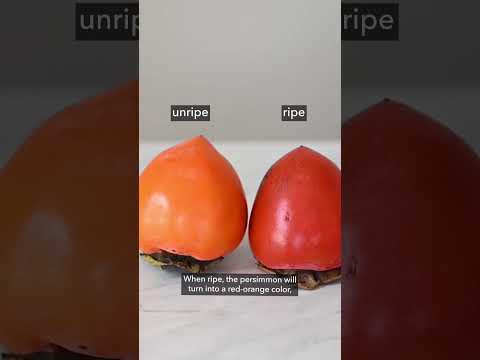 How to Eat Hachiya Persimmons! #shorts #fruit